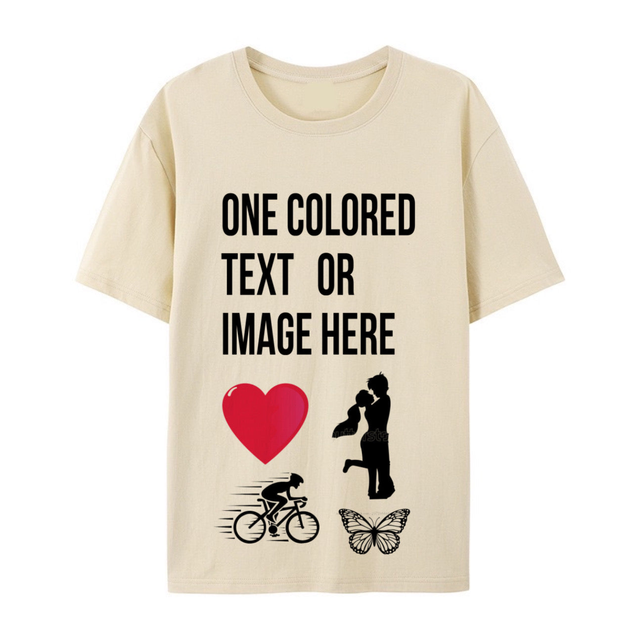 200g Orange T-shirt