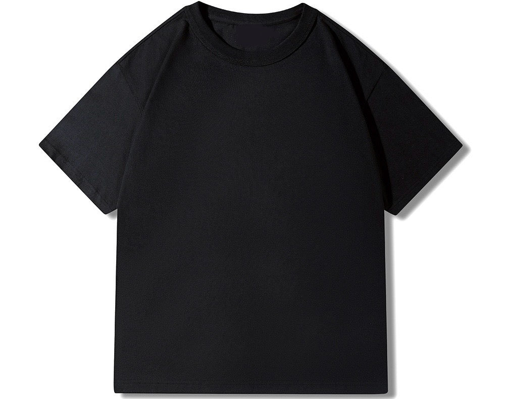 450gsm Black T-shirt