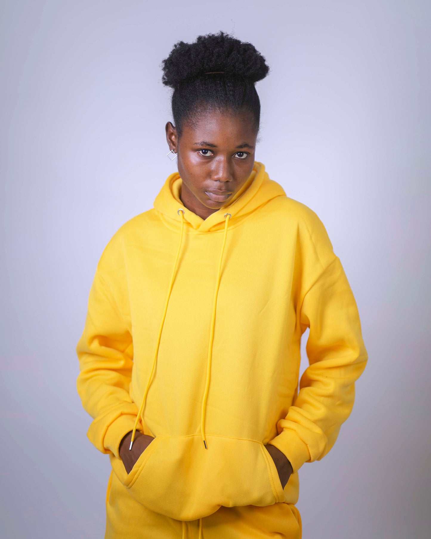 Daisy Yellow Jogger set(Polyester & Wool)